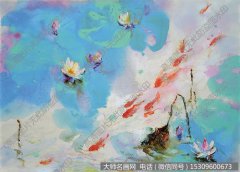 鸥洋油画作品《春讯》欣赏 下载