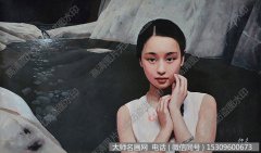 戴仲光人物油画《凝往》欣赏 下载