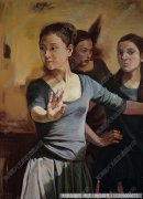 金妹油画人物《生命舞者3》欣赏 下载