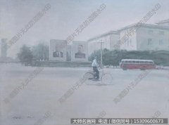 彭伟衡风景油画《五一劳动节》欣赏 下载