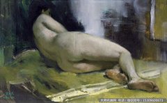 宋惠民人体油画《女人体》欣赏