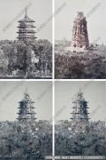 李青风景油画《互毁而同一的像·雷峰塔》欣赏 下载