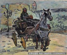 罗中立抽象油画《比利时》欣赏 下载