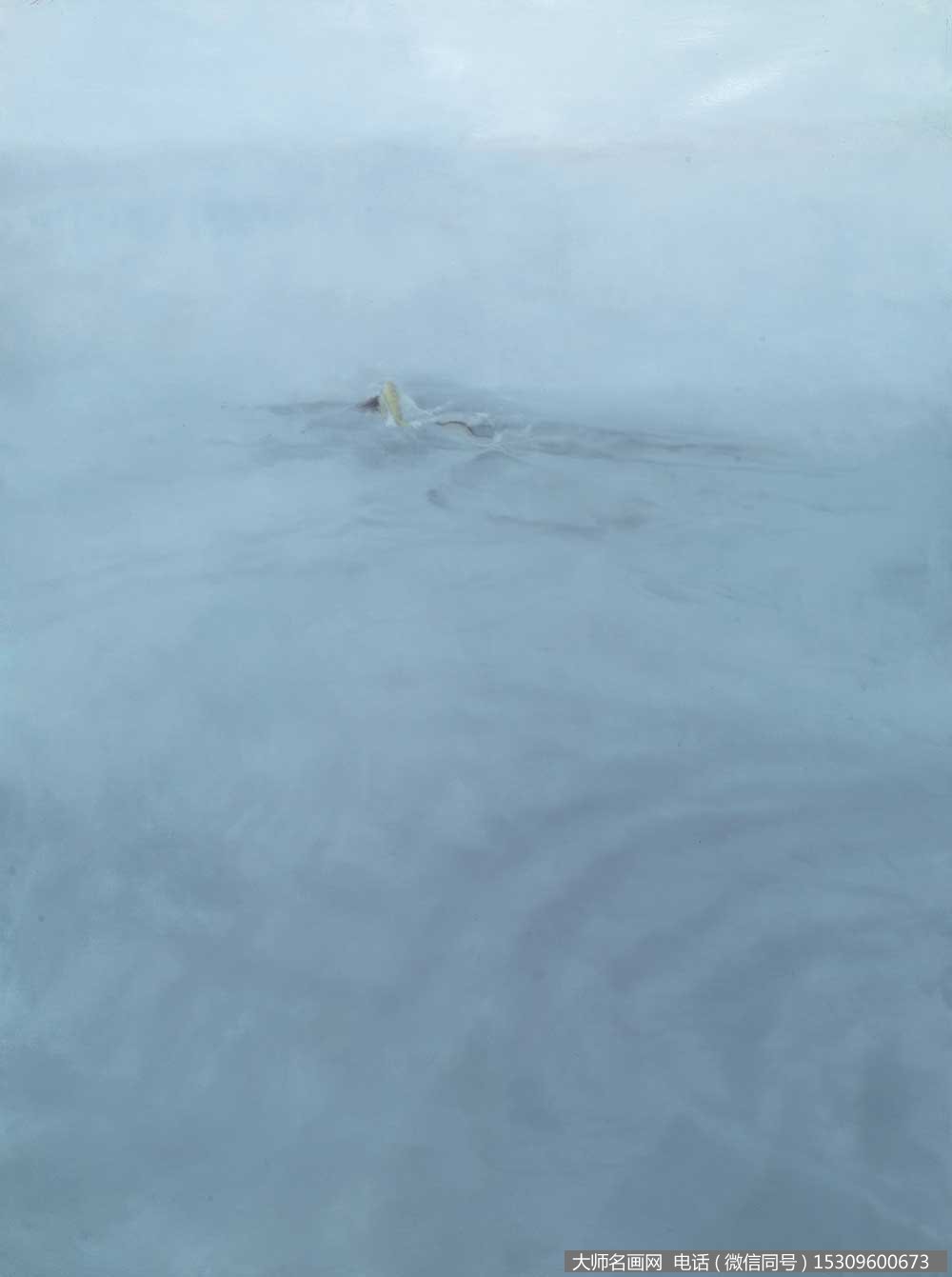 章剑油画作品《后海—3月7日》欣赏