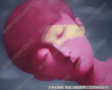 张晓刚油画作品《睡梦中的男孩》欣赏 下载