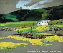 宋音池油画风景《风景》欣赏下载