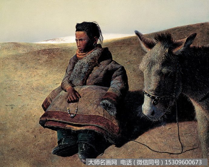罗中立人物油画《盼》欣赏