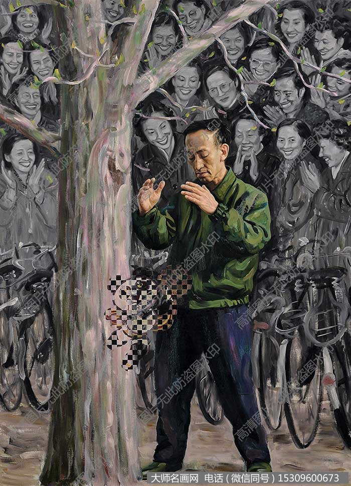 李天元油画人物《时尚》欣赏下载
