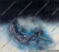 唐近豪油画抽象《梦幻银河系列No.2848》欣赏下载