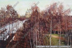 路璋油画风景《伦敦风光》欣赏下载