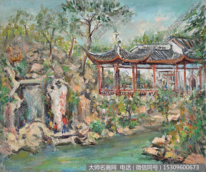 林达川油画风景《风景》欣赏下载