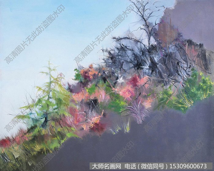 叶恒贵风景油画《风景》欣赏下载