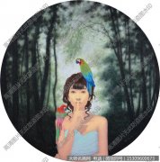 胡桂东人物油画《致青春之七》欣赏下载