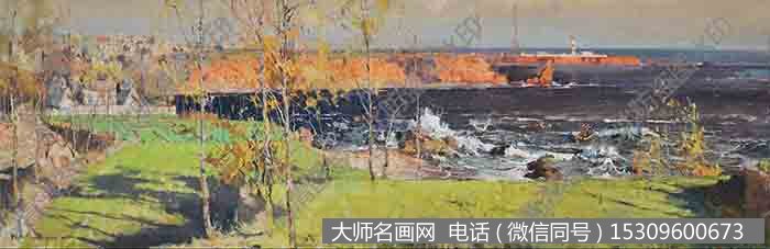 何孔德油画风景《莫邪岛》欣赏下载