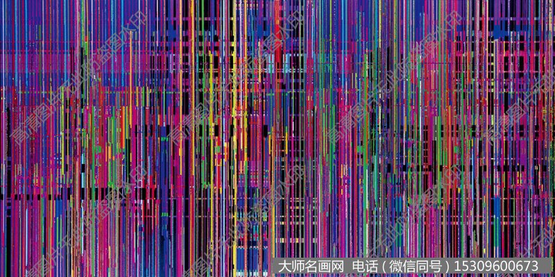 刘韡油画抽象《无题》欣赏下载