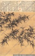 文同《墨竹图》高清大图下载