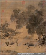 赵佶《风雨牧归图》高清大图下载