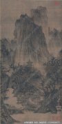 李成《晴峦萧寺图》高清大图下载