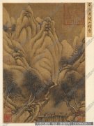 燕肃《关山积雪图》高清大图下载