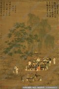 赵佶《文会图》高清大图下载