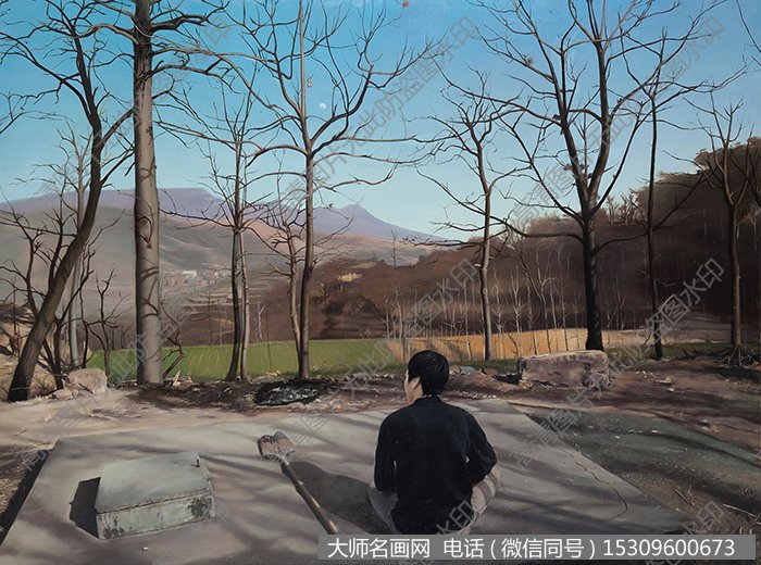 崔腾飞风景油画《归》高清作品下载