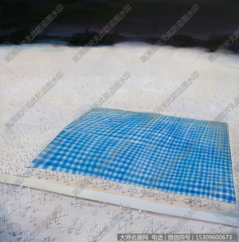胡灏聪油画作品《记忆的一周4》高清大图下载