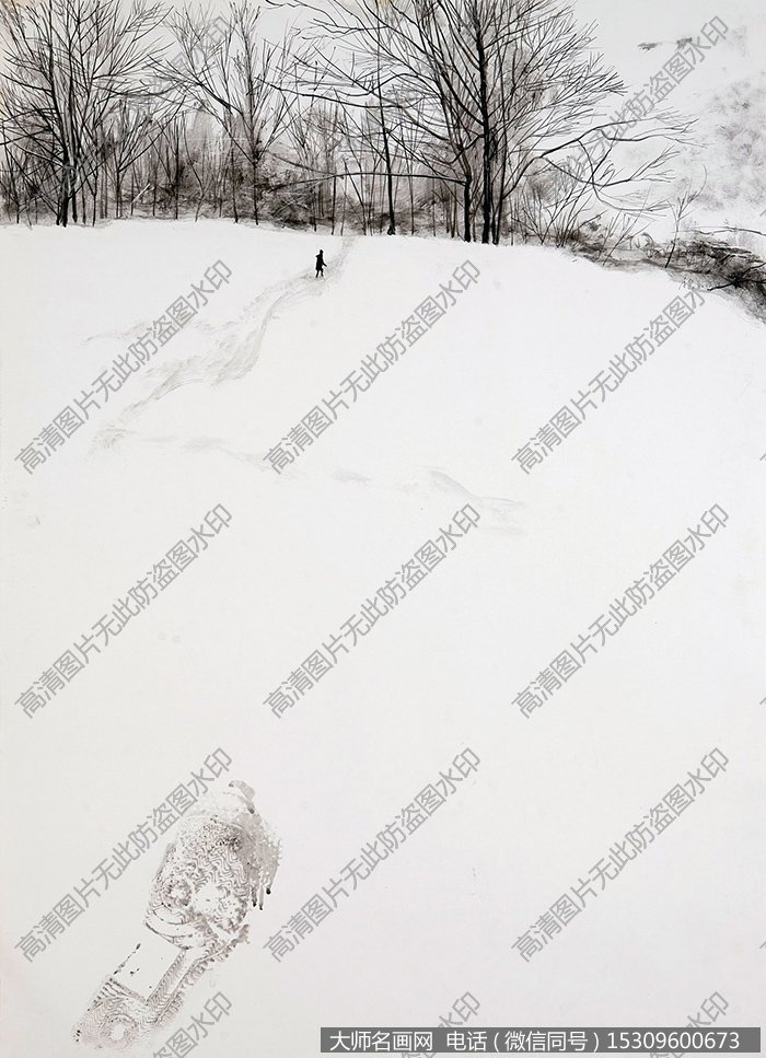 李华风景油画作品《case89》高清大图下载