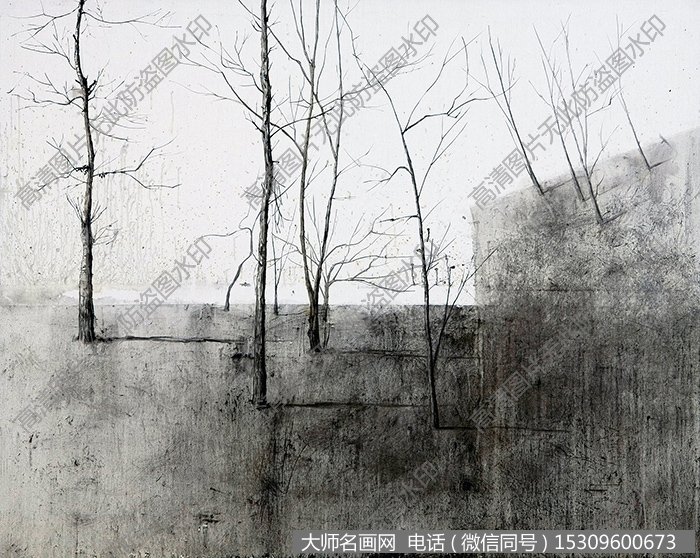 李华风景油画作品《case1494》高清大图下载