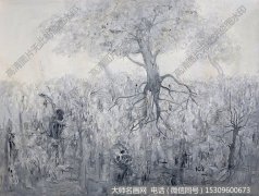 刘纪生油画作品《永恒—2》高清大图下载