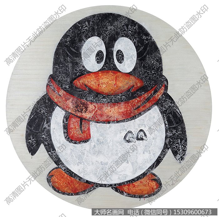 刘磊油画作品《Q2》高清大图下载