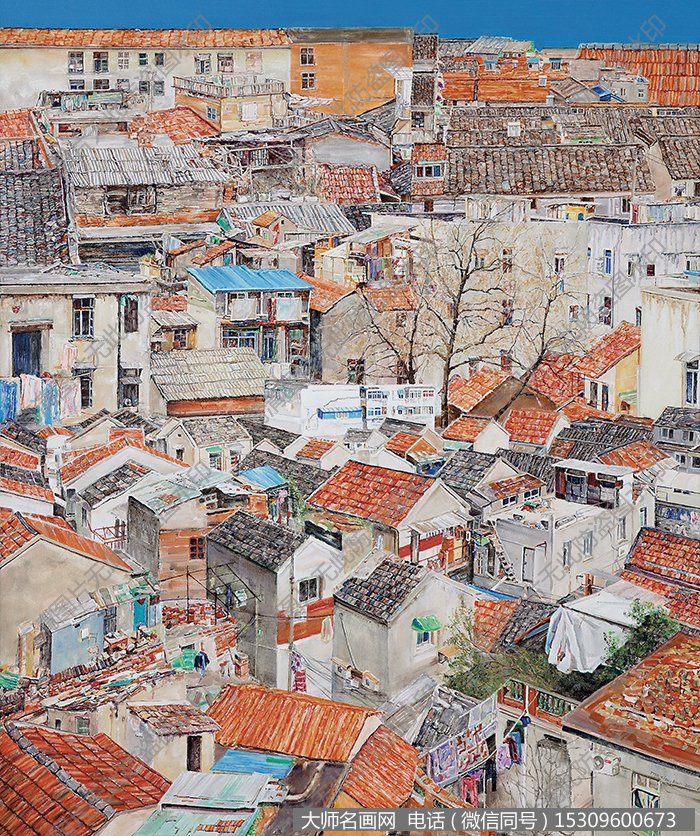 马晓坤风景油画作品《和谐风光系列之一》高清大图下载