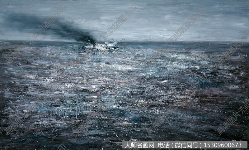 于林未风景油画作品《意外的目地2》高清大图下载